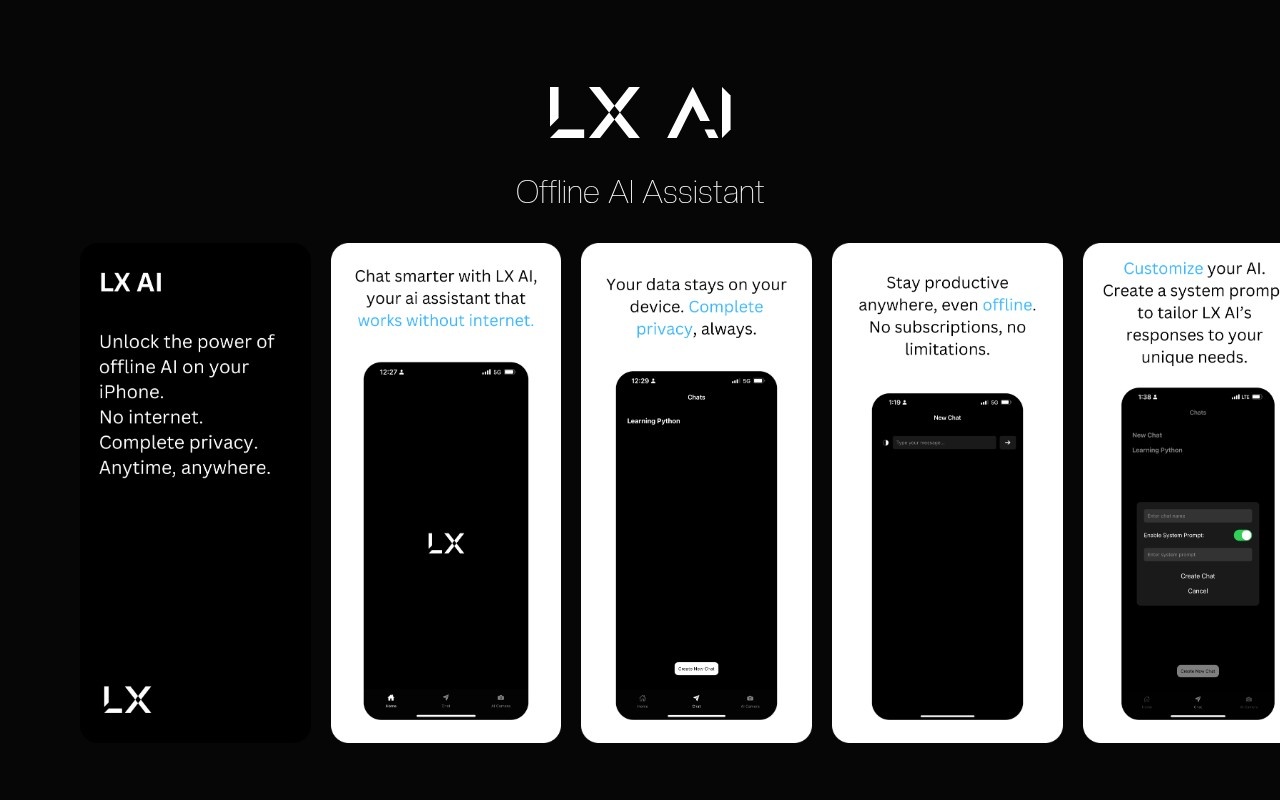 LX AI官网截图