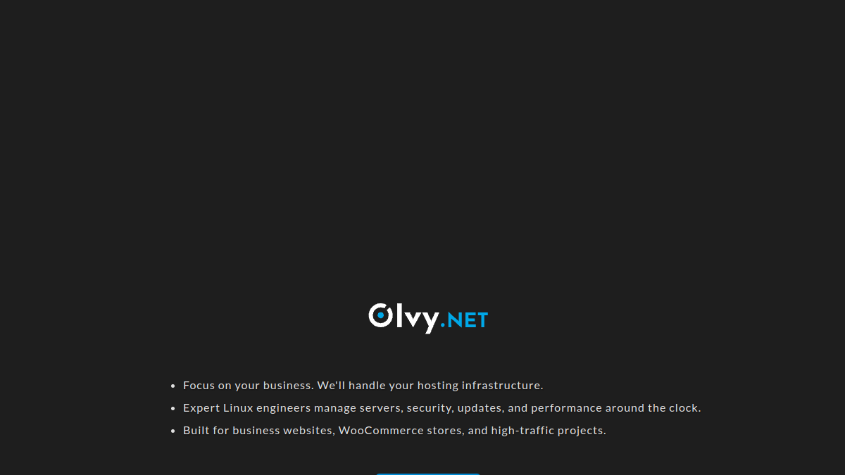 Olvy官网截图