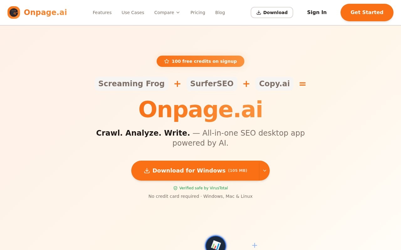 Onpage.ai官网截图