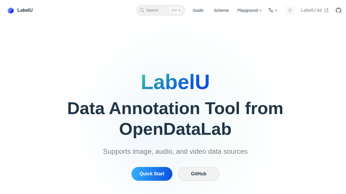 LabelU官网截图