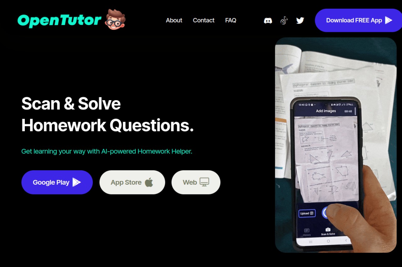 Open Tutor App官网截图