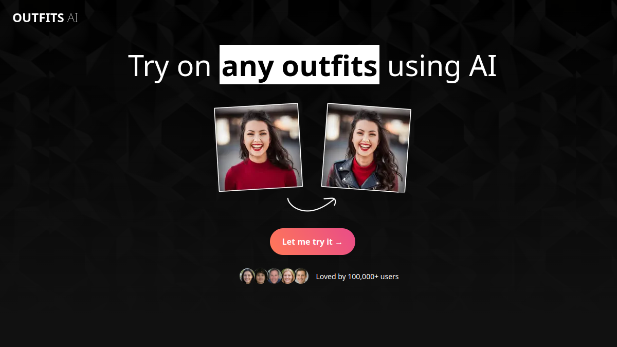 Outfits AI官网截图