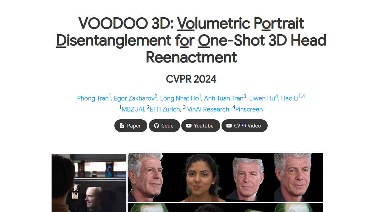 VOODOO 3D官网截图