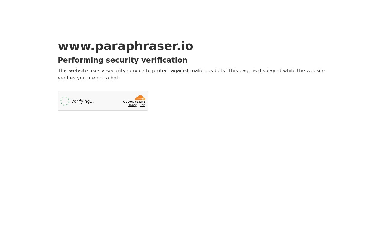 Paraphraser.io官网截图