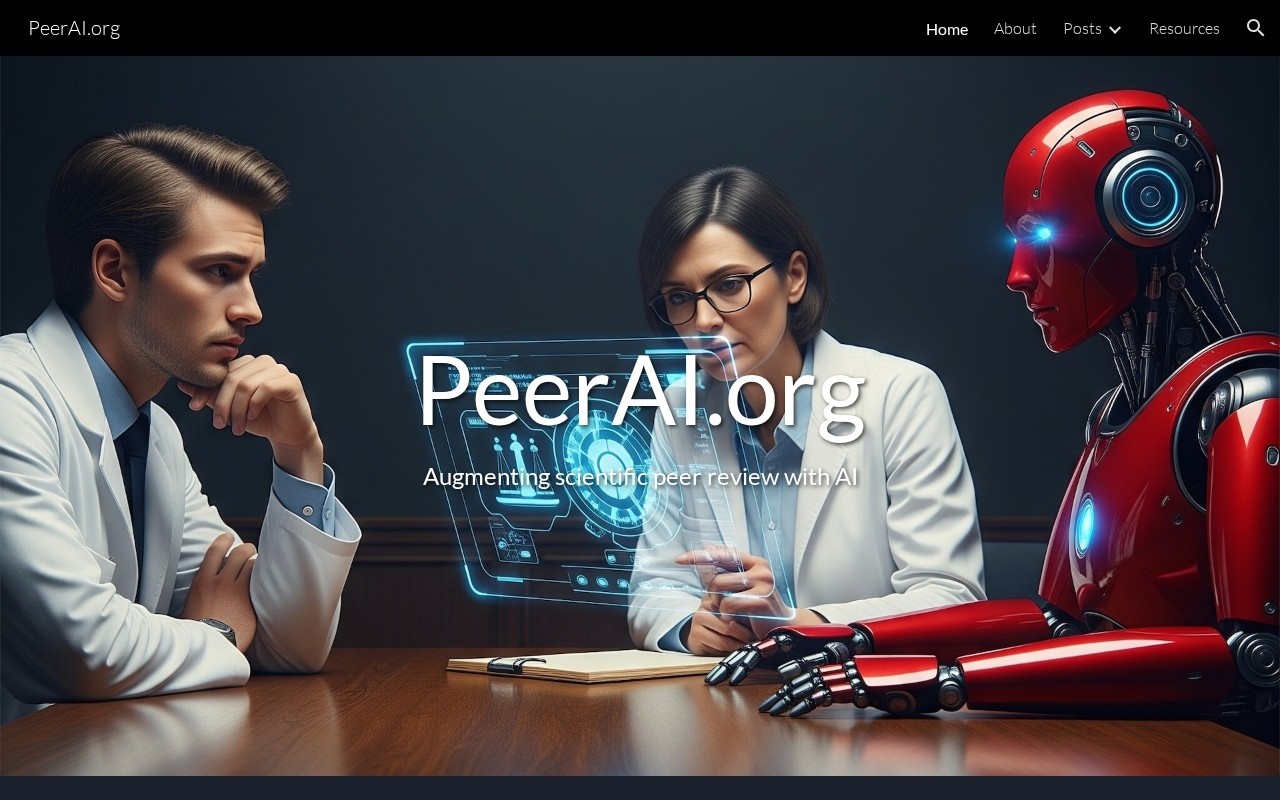 PeerAI官网截图