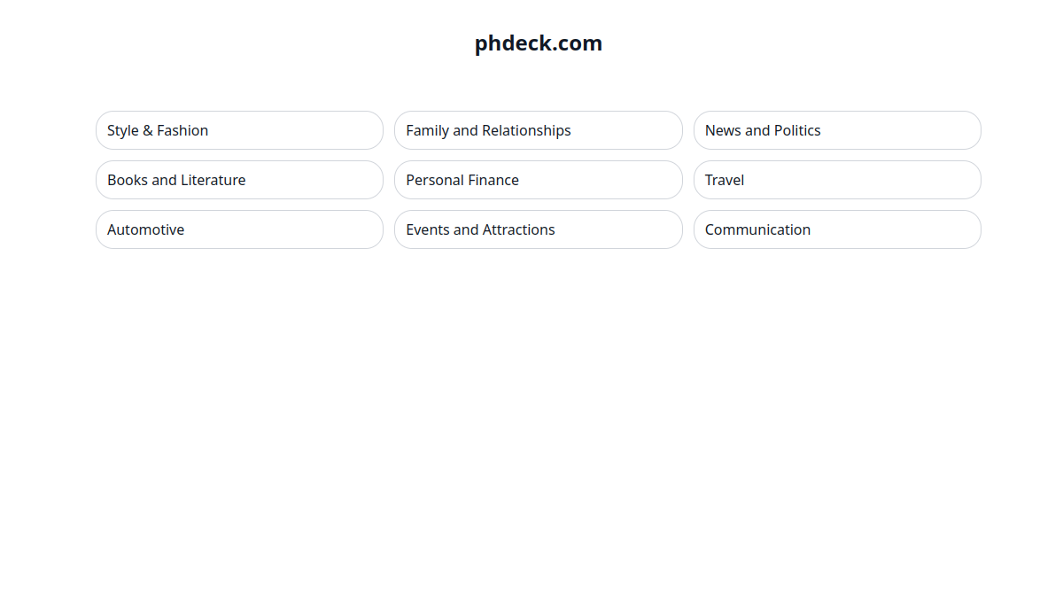 PH Deck官网截图