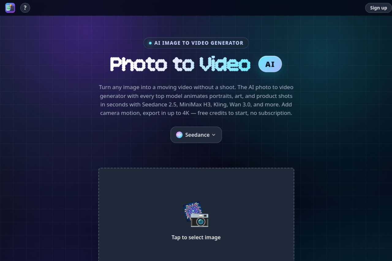 Photo to Video官网截图