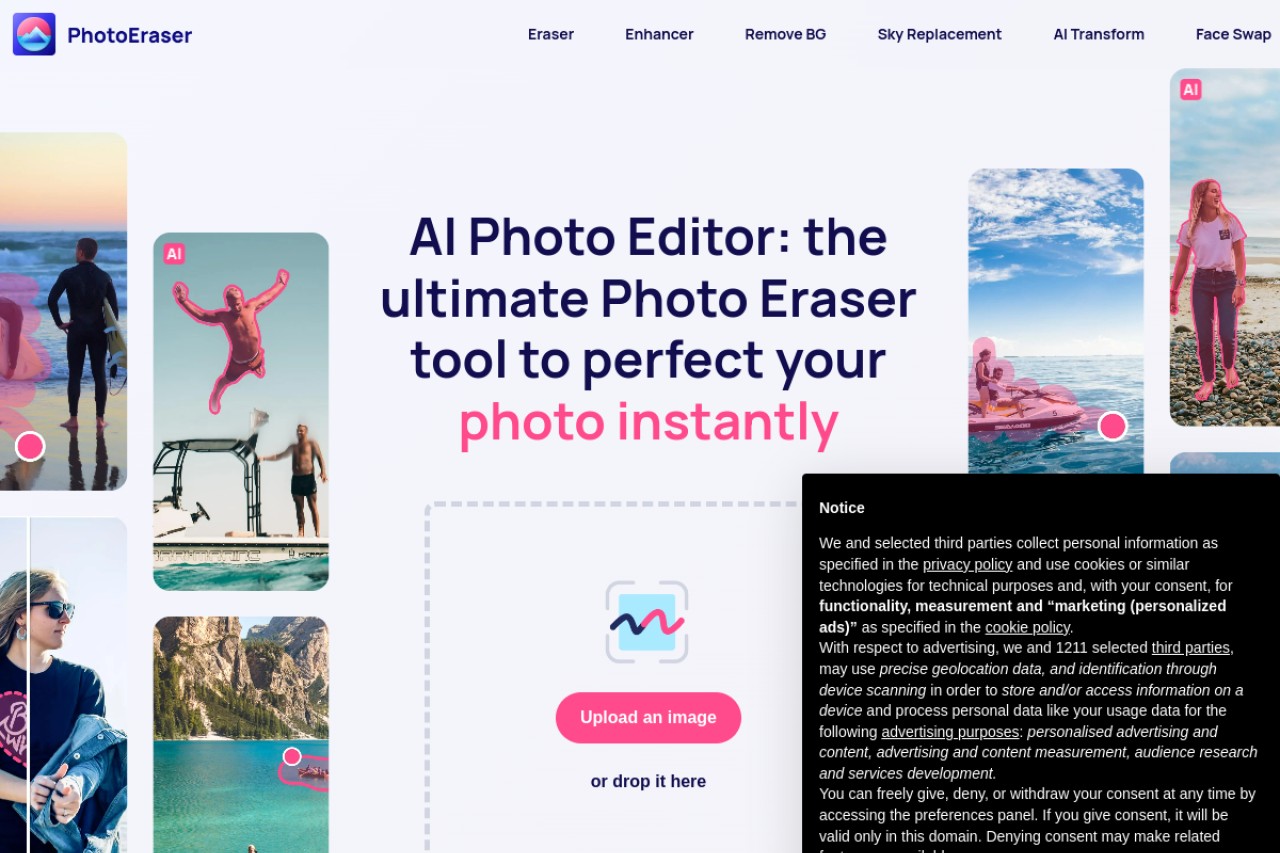 Photoeraser官网截图