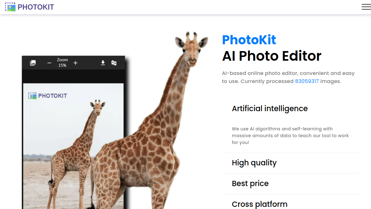 PhotoKit官网截图