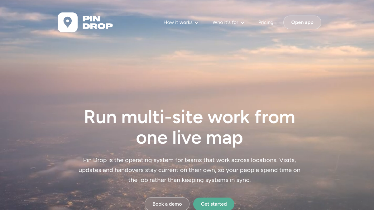 Pin Drop官网截图
