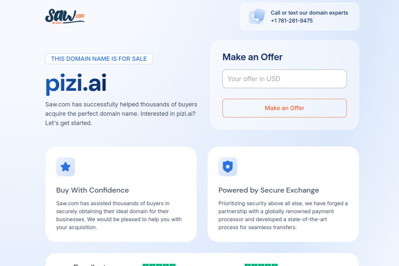 Pizi AI官网截图