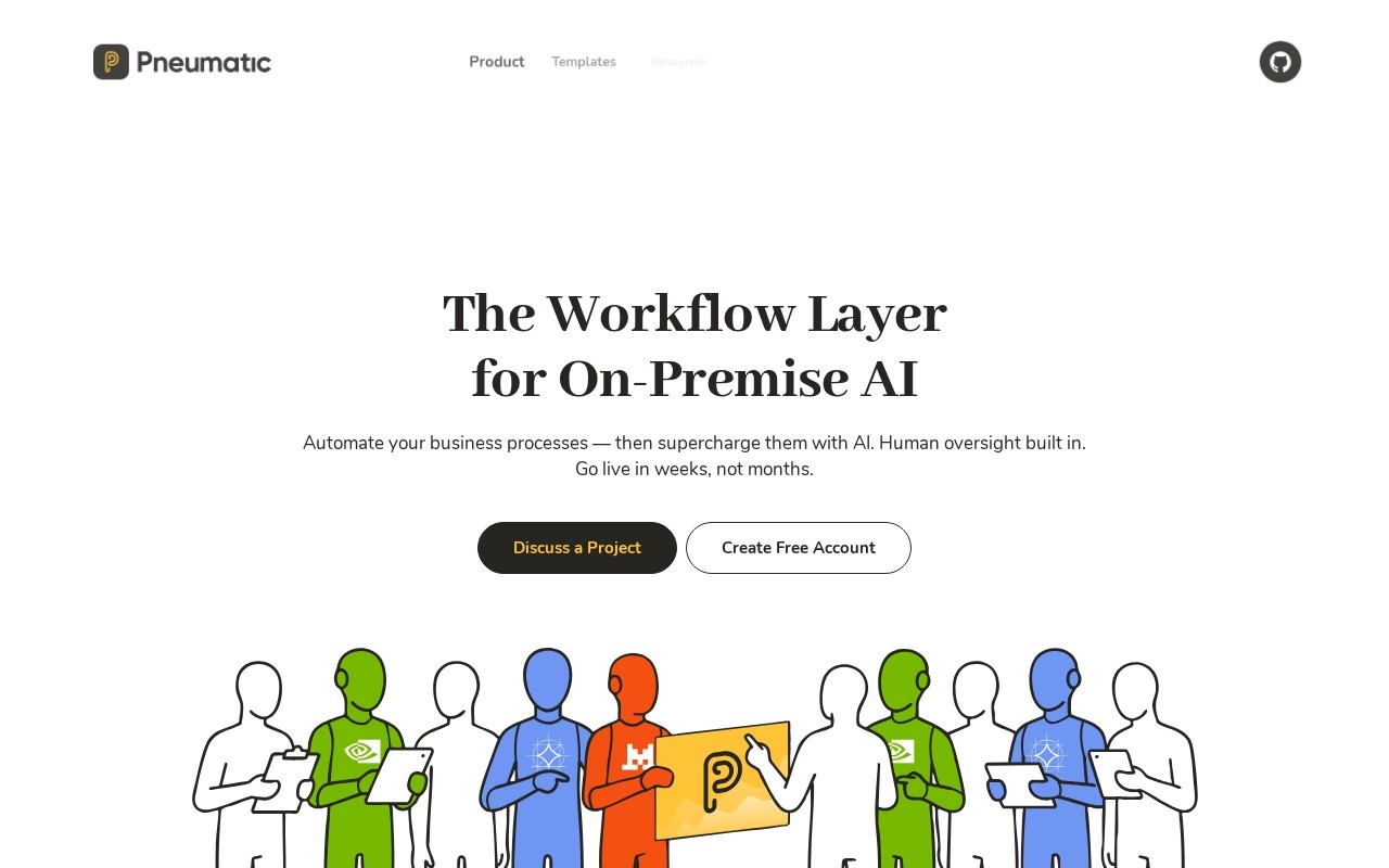 Pneumatic Workflow官网截图