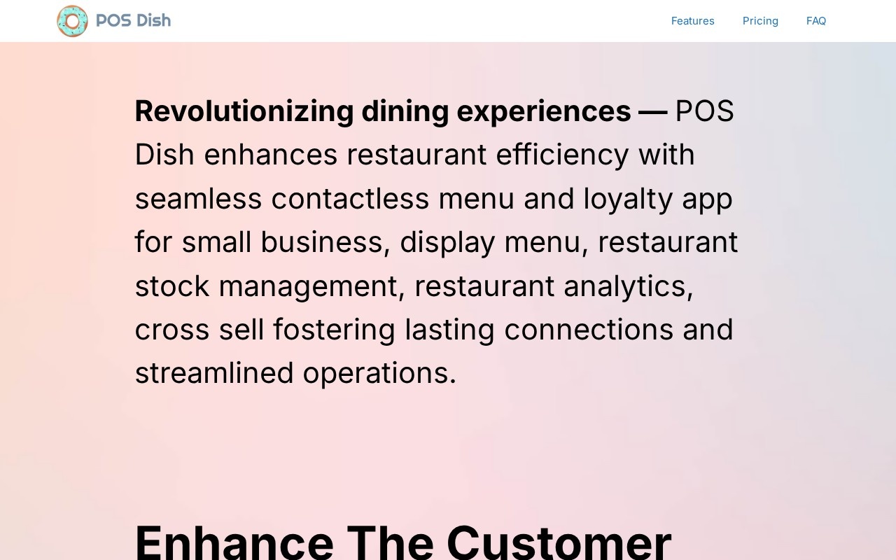 POS Dish官网截图