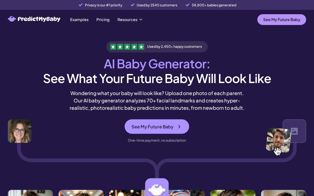 PredictMyBaby官网截图