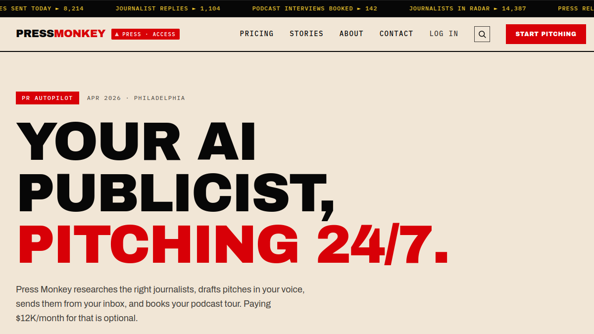 PressMonkey官网截图