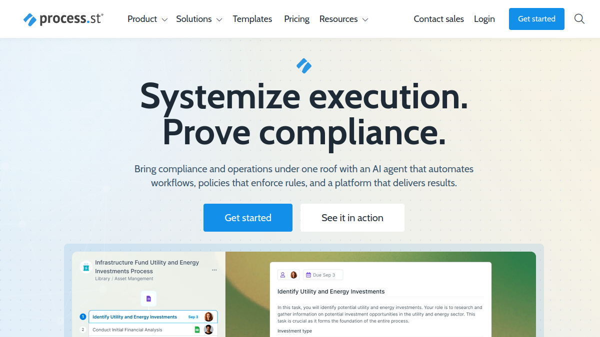 Process Street官网截图
