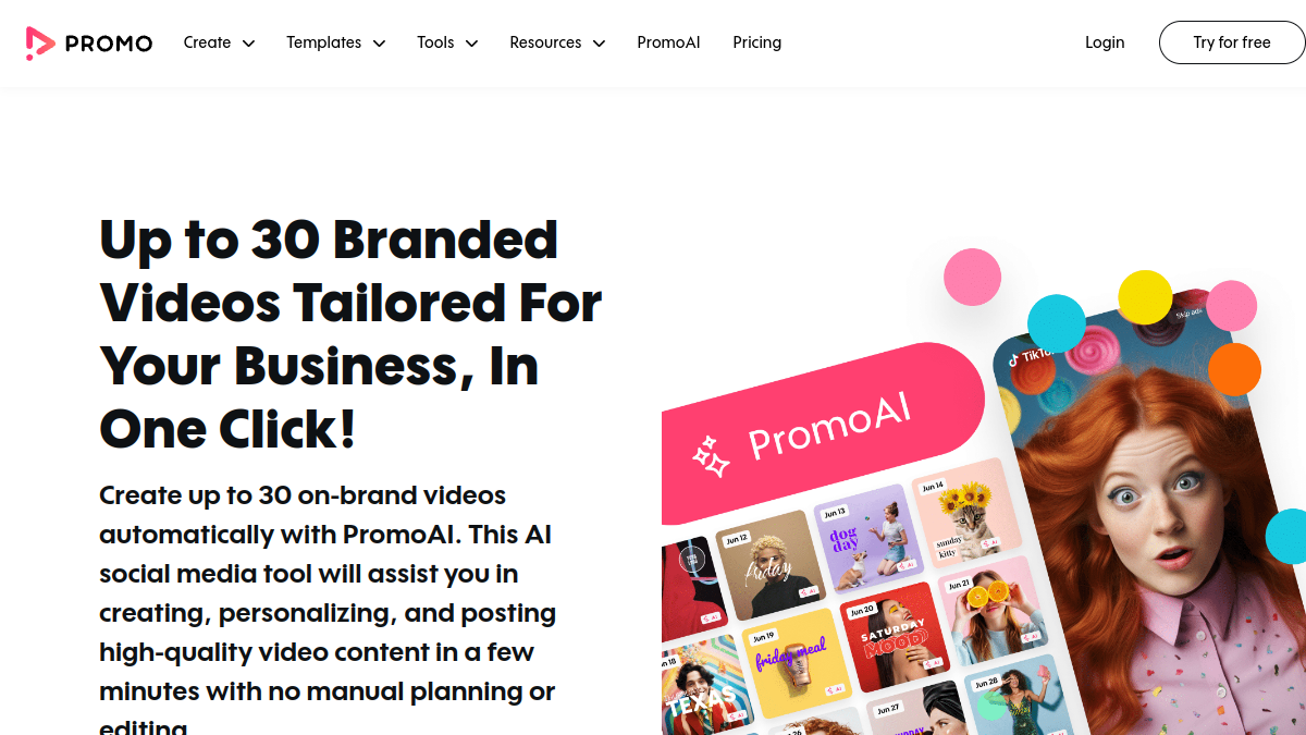 PromoAI官网截图