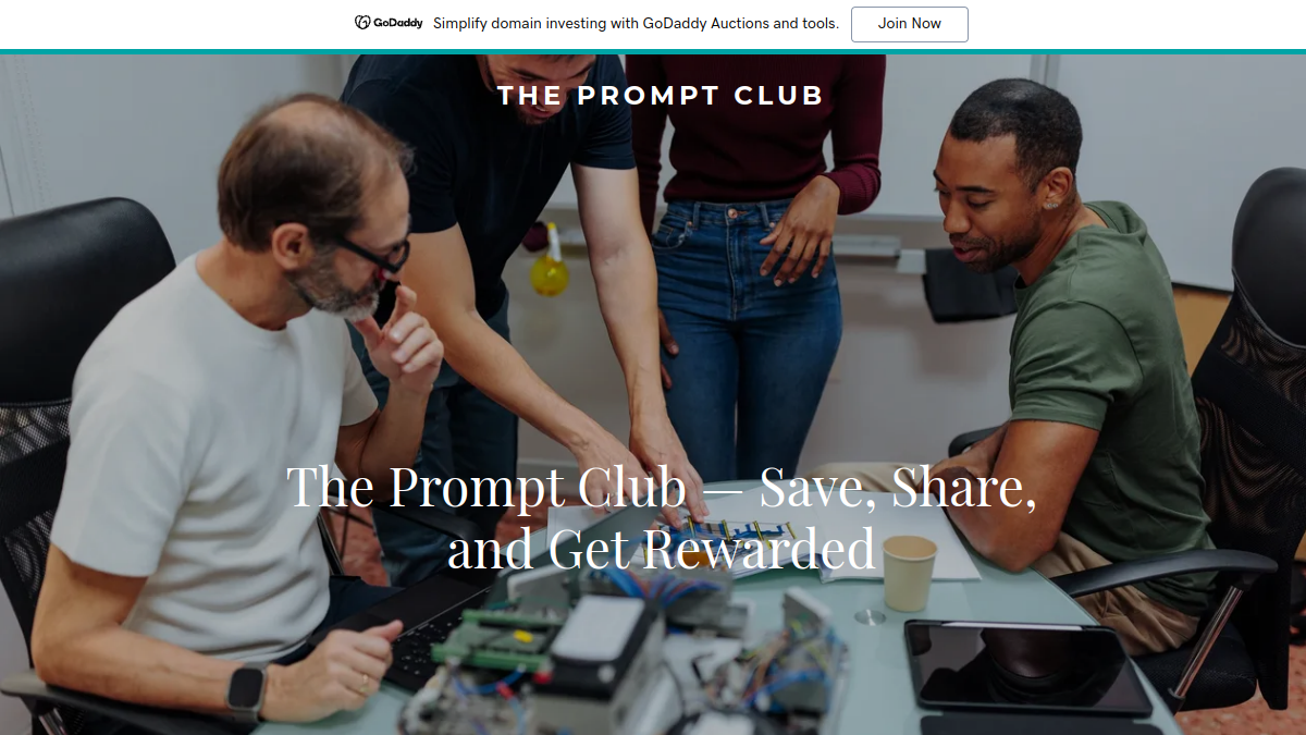 Promptclub官网截图
