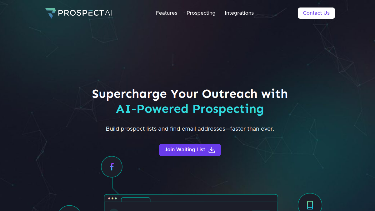 Prospect AI官网截图