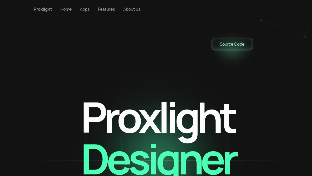 Proxlight Designer官网截图