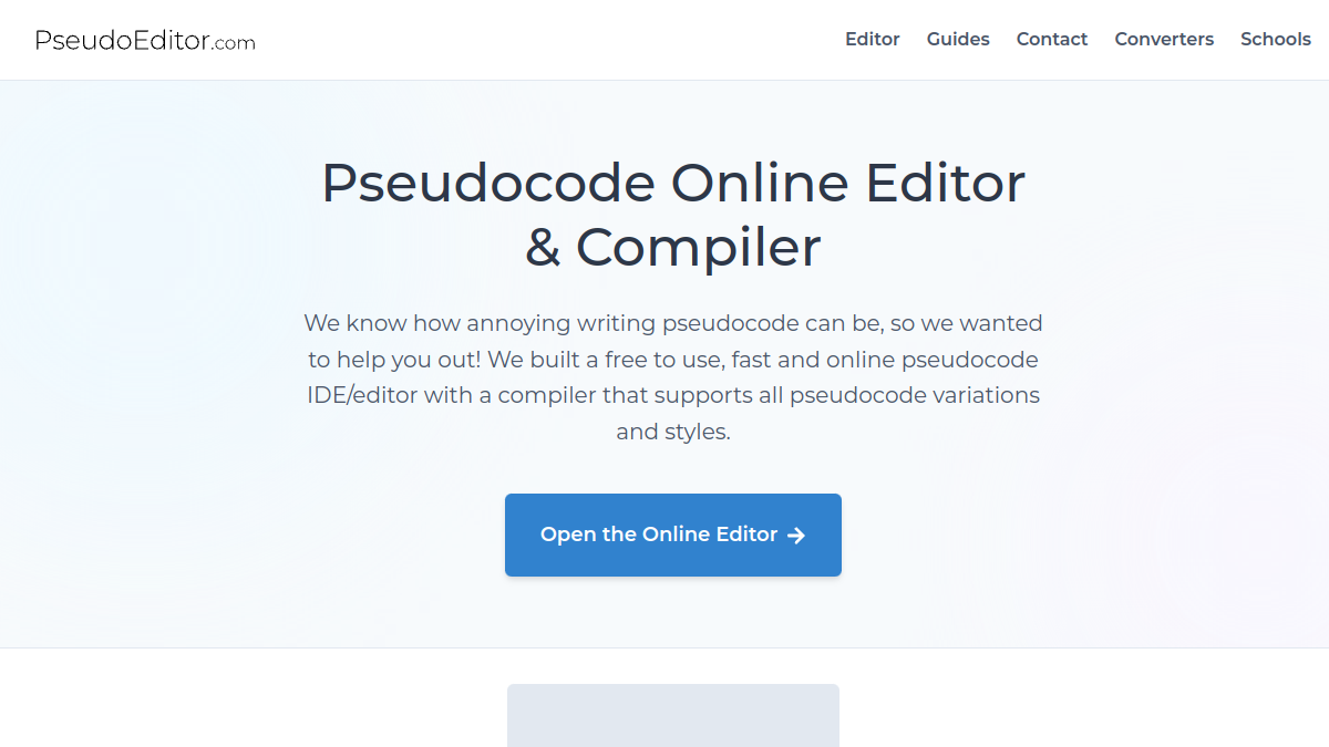 PseudoEditor官网截图