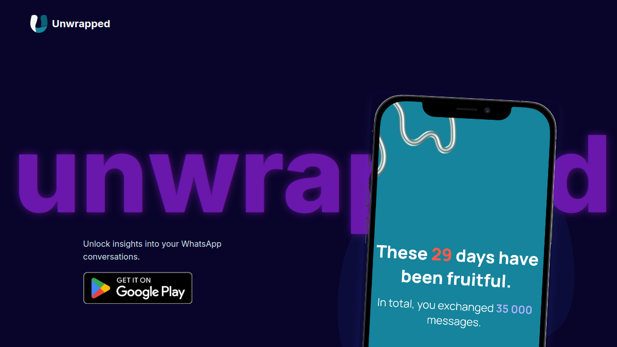 Unwrapped官网截图