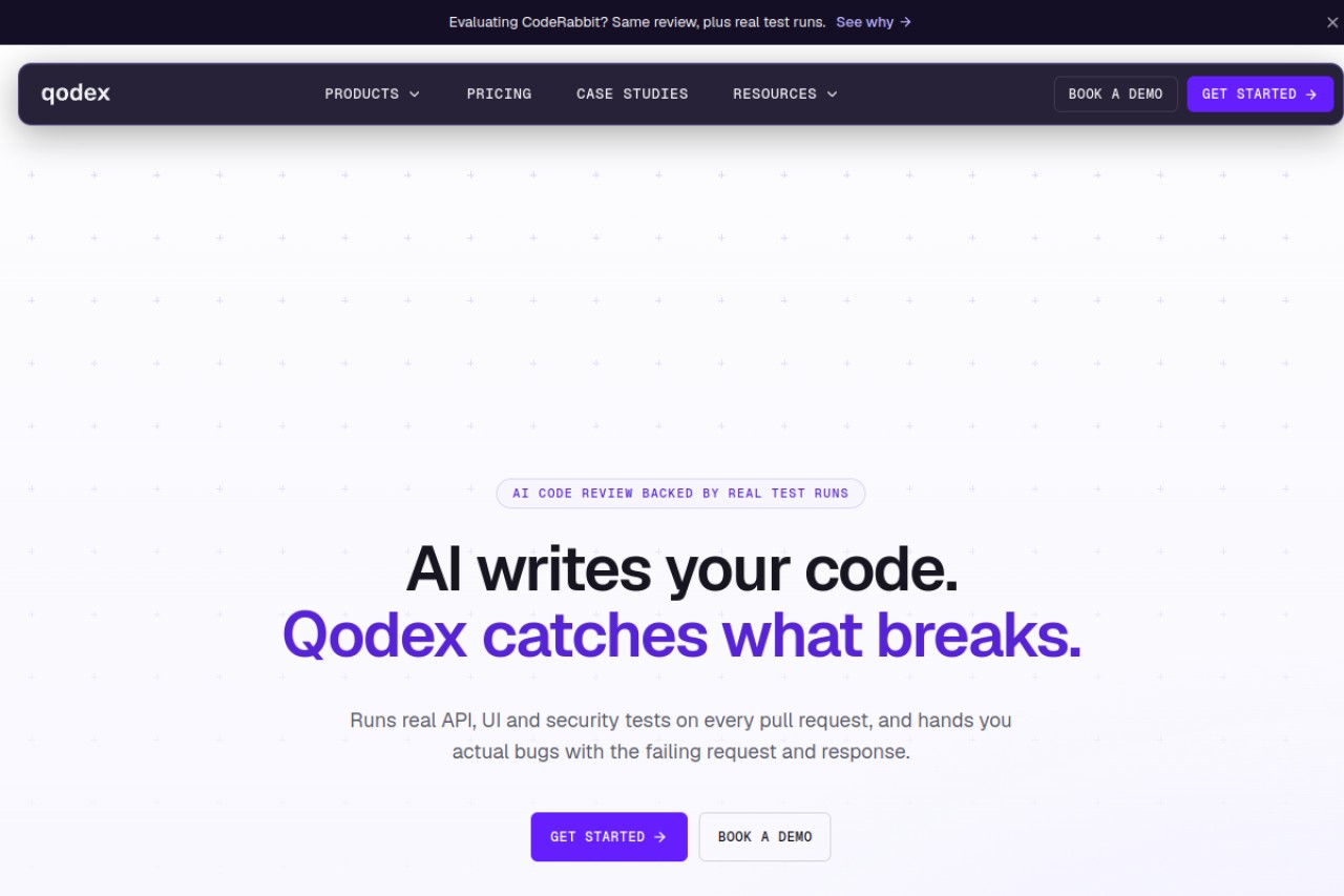 Qodex.ai官网截图