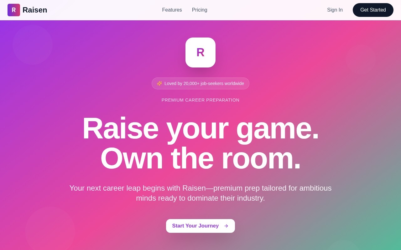 Raisen.org官网截图