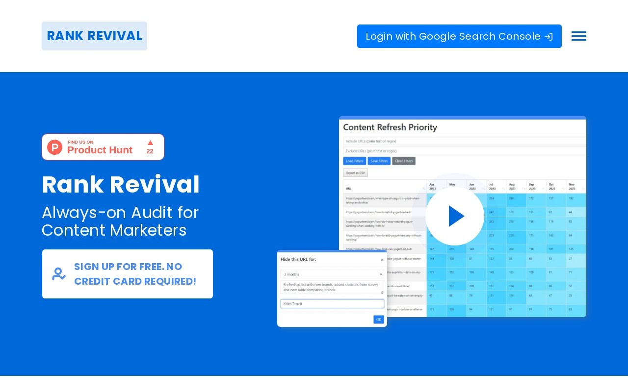 Rank Revival官网截图