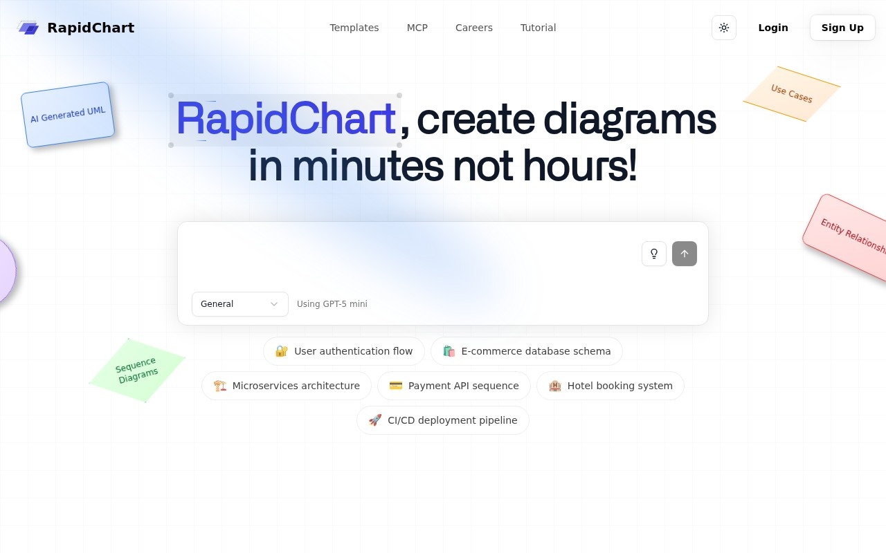 RapidChart官网截图
