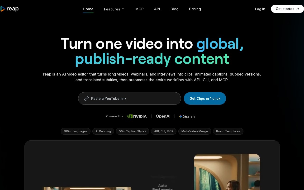 reap.video官网截图