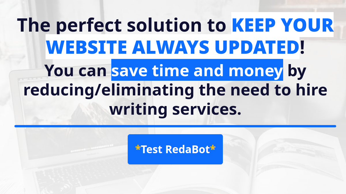 RedaBot官网截图