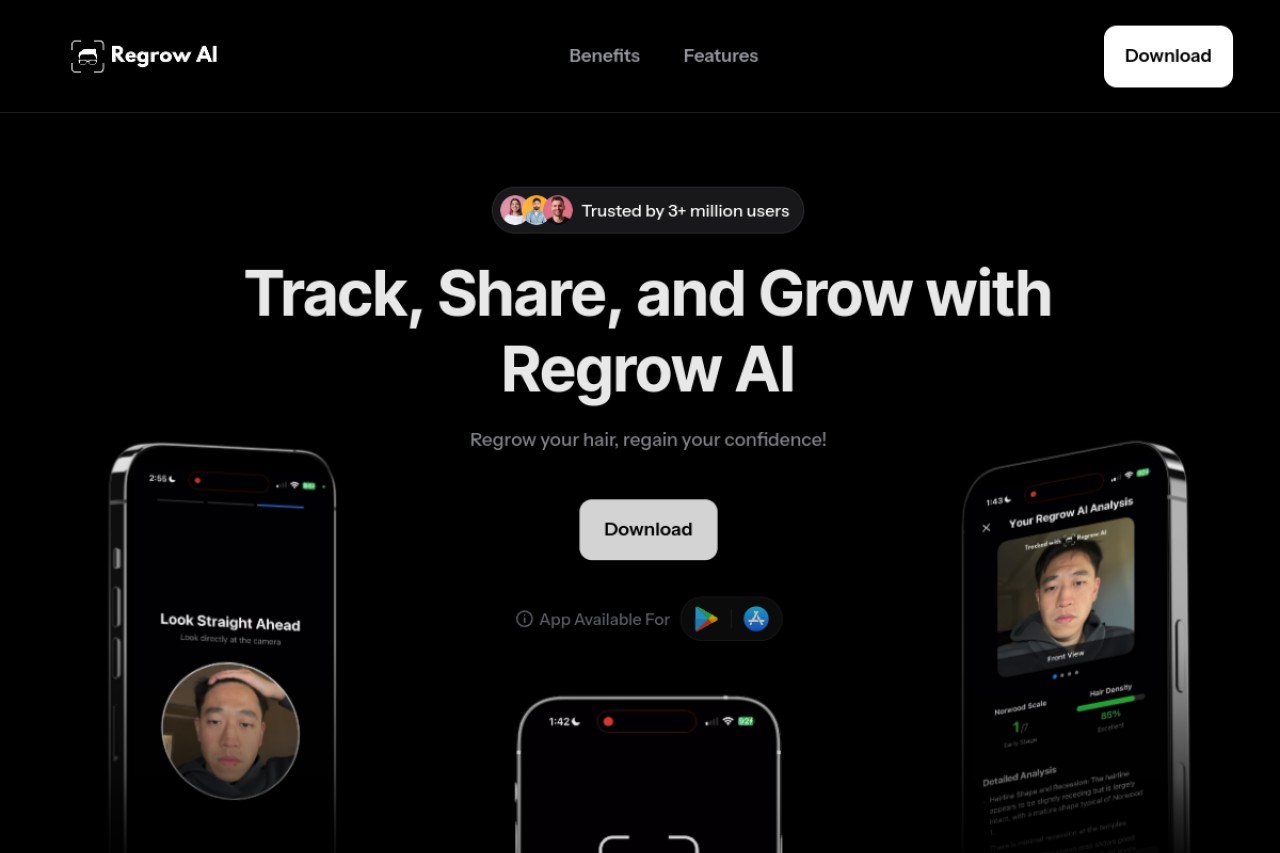 Regrow AI官网截图