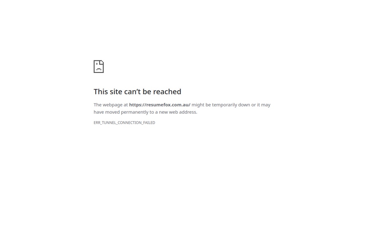 ResumeFox官网截图