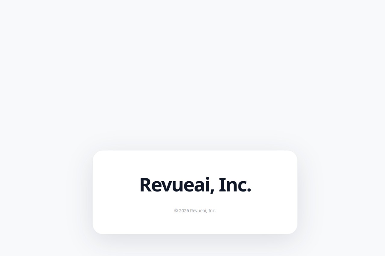 RevueAI官网截图