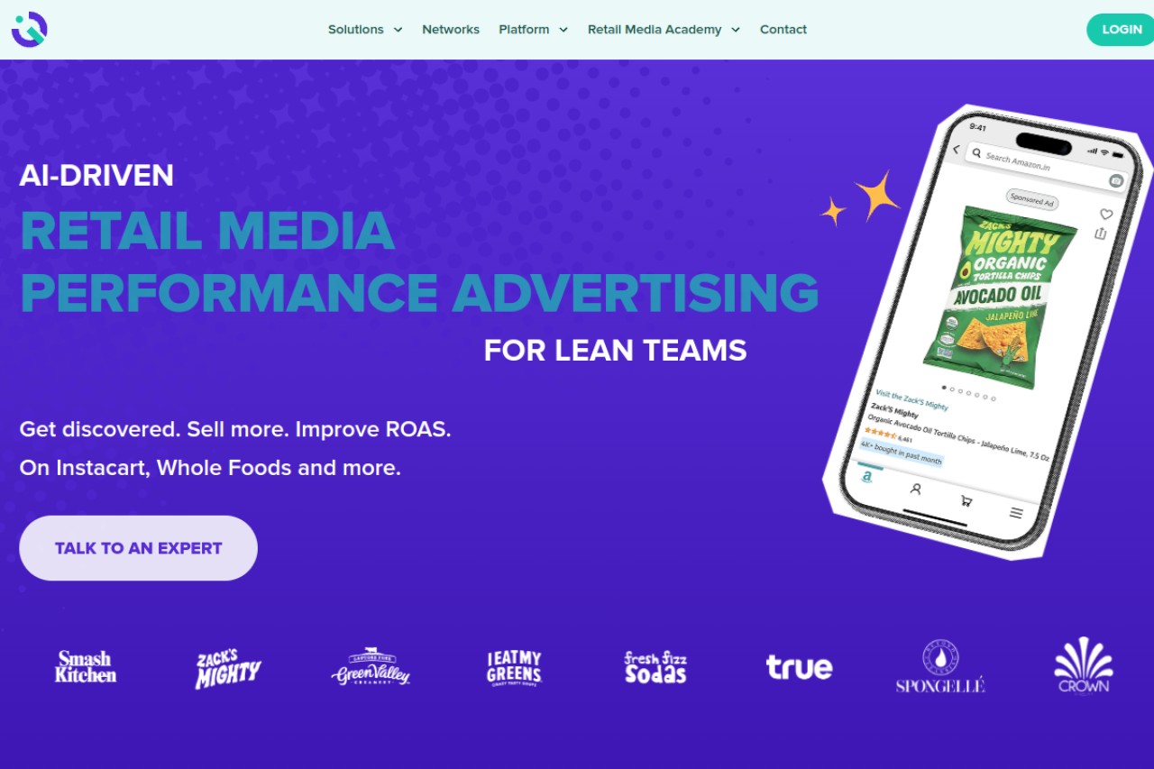 Retail Media IQ (RMIQ)官网截图