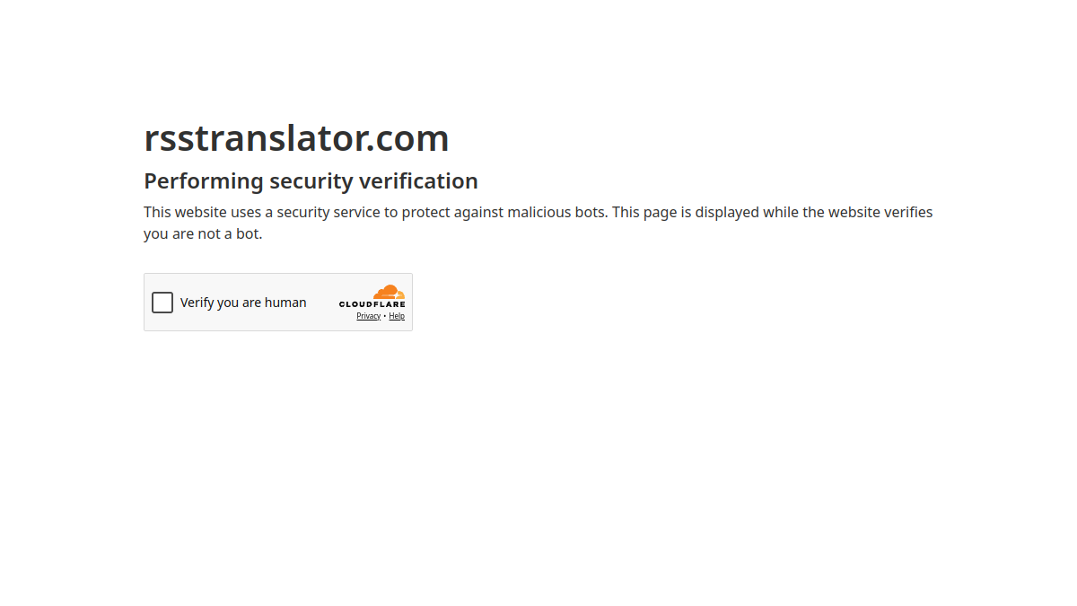 RSS Translator官网截图