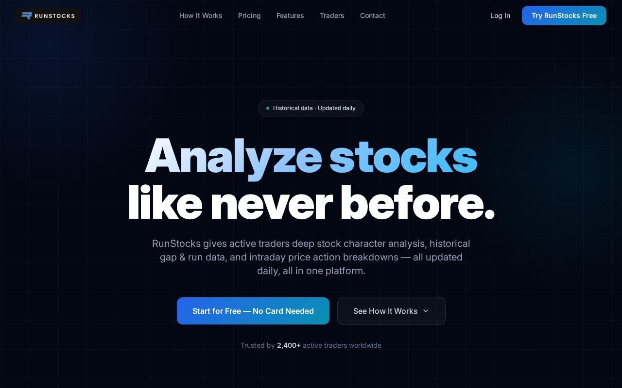 RunStocks官网截图