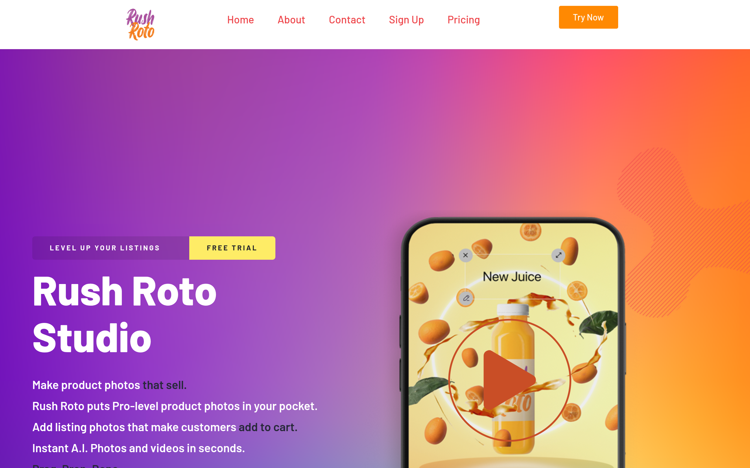 RushRoto Studio官网截图