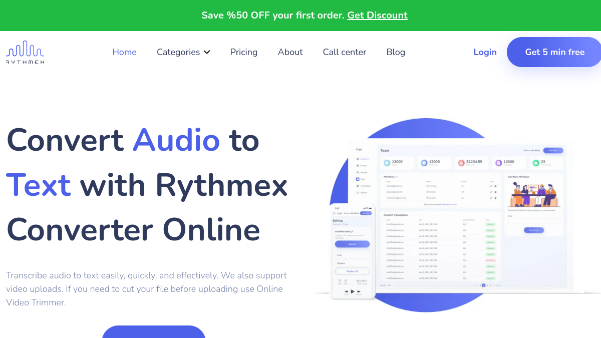 Rythmex Converter Online官网截图
