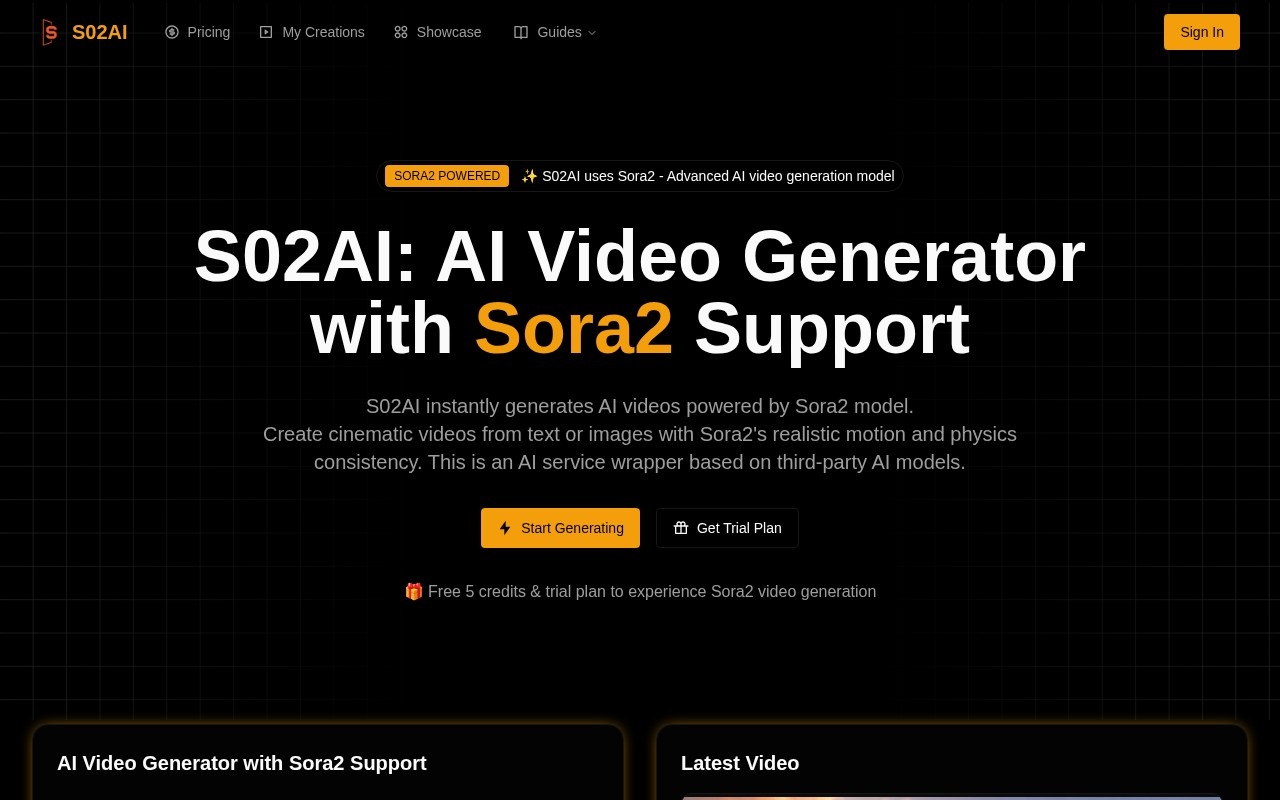S02AI官网截图