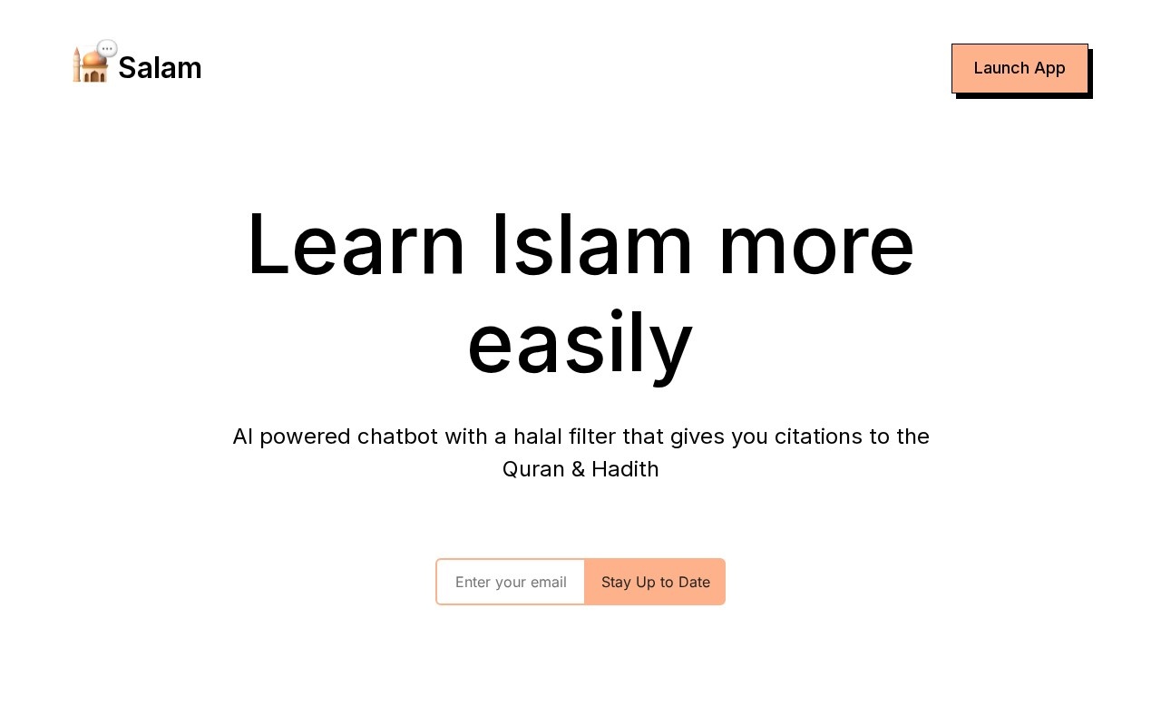 Salam.chat官网截图