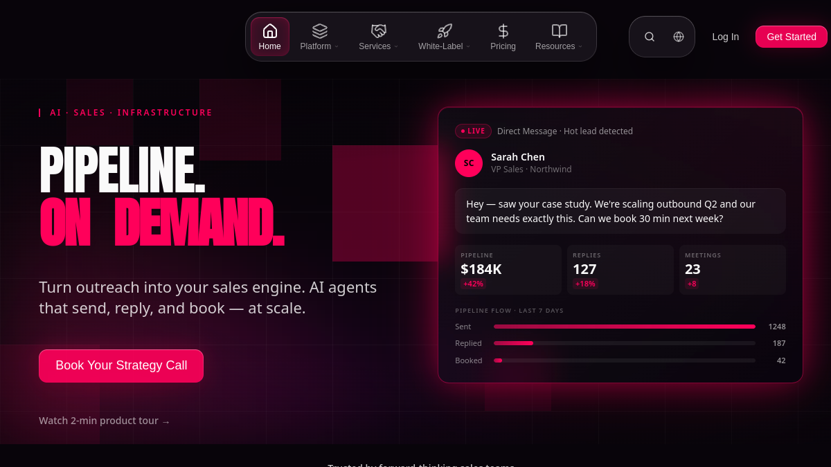 SalesMind Ai官网截图