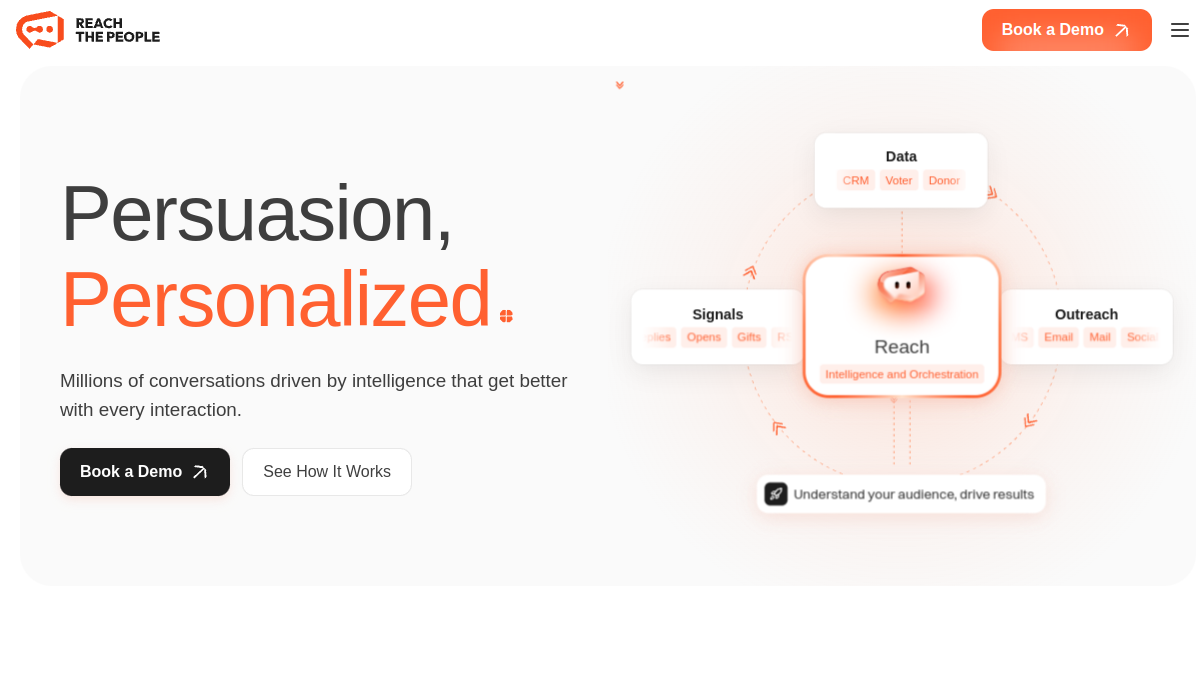 Reach from SalesStream.ai官网截图