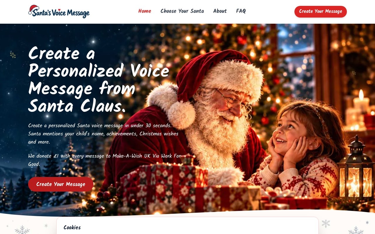 Santa's Voice Message官网截图