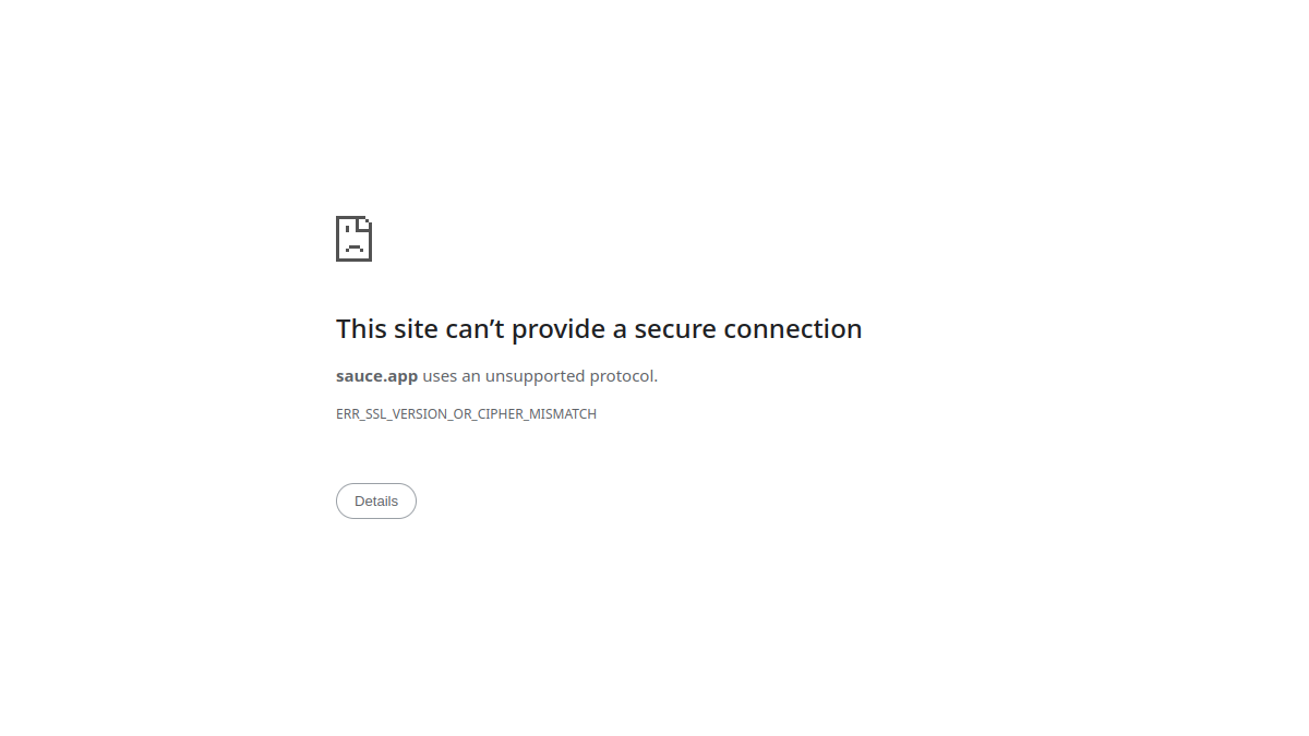 Sauce官网截图