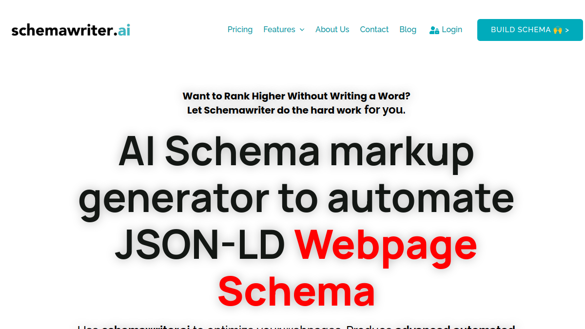 schemawriter.ai官网截图