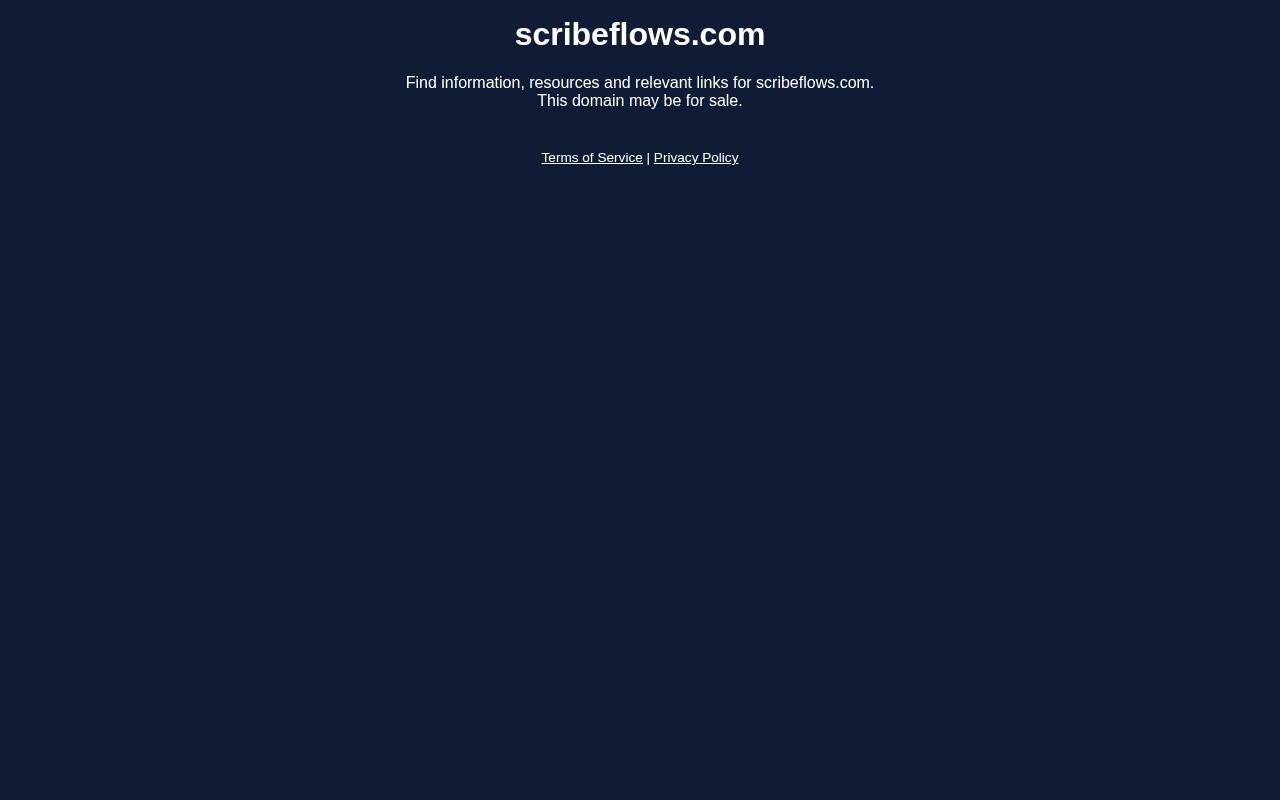 ScribeFlows官网截图