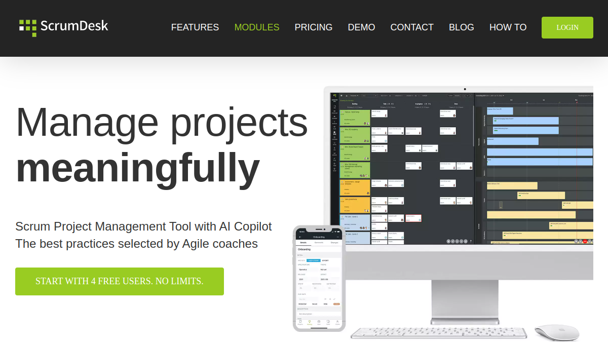 scrumdesk.com官网截图
