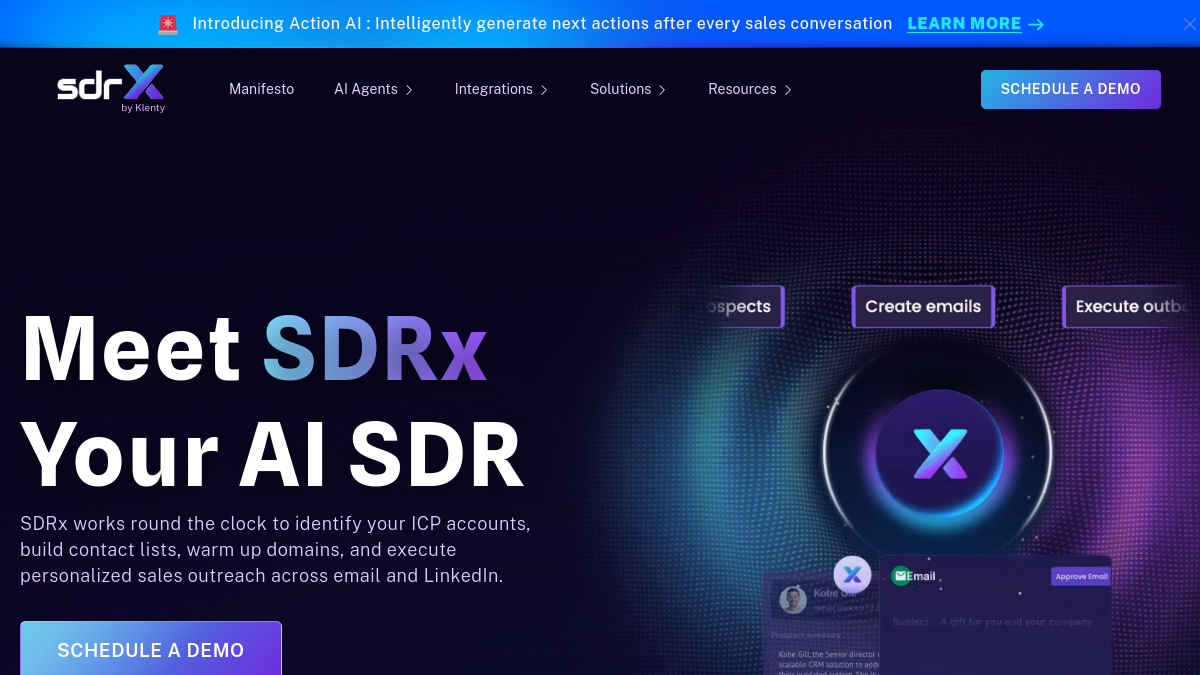 SDRx官网截图